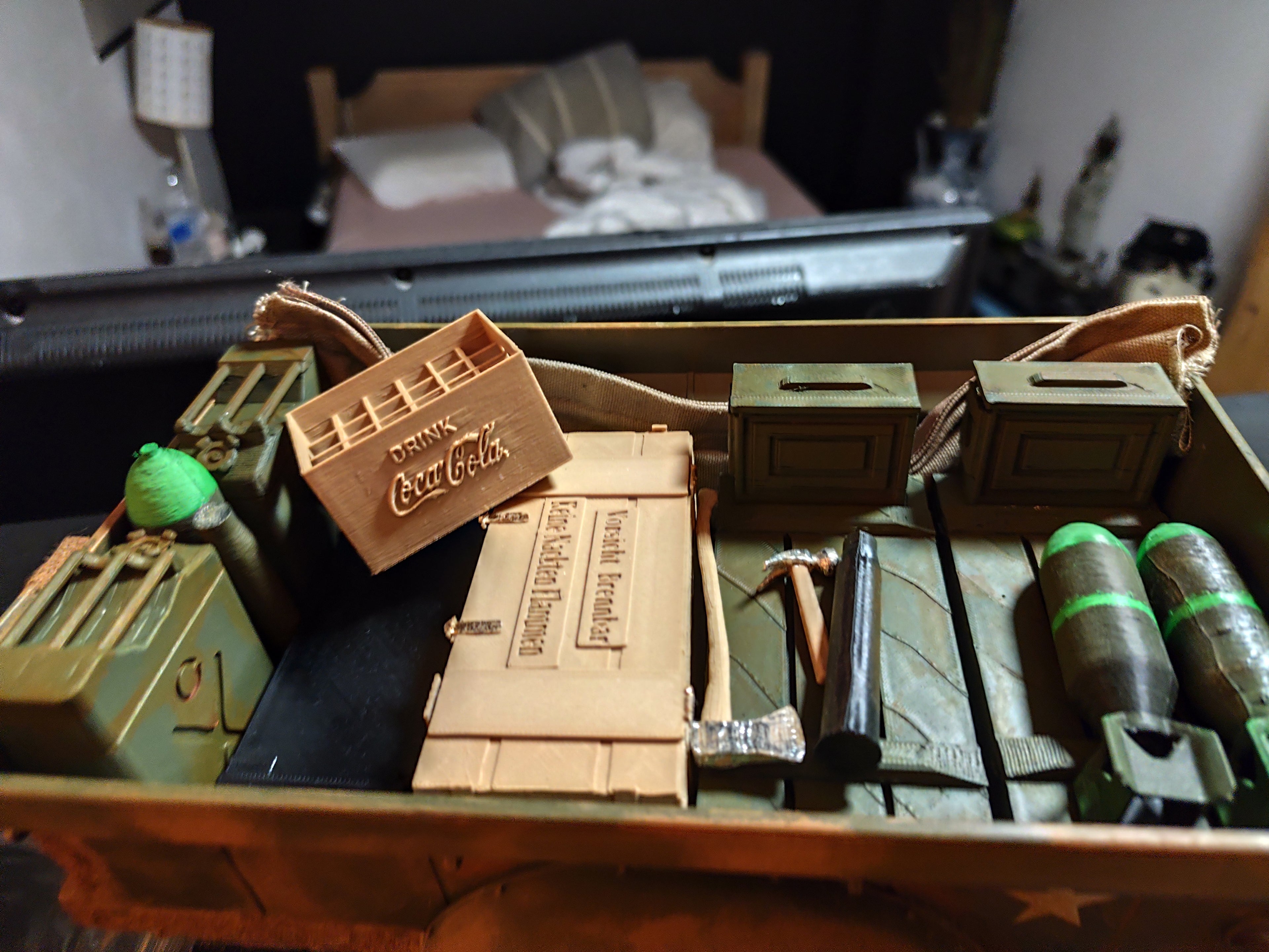 Jeep Willys 1/6 Roch Hobby ensemble unique