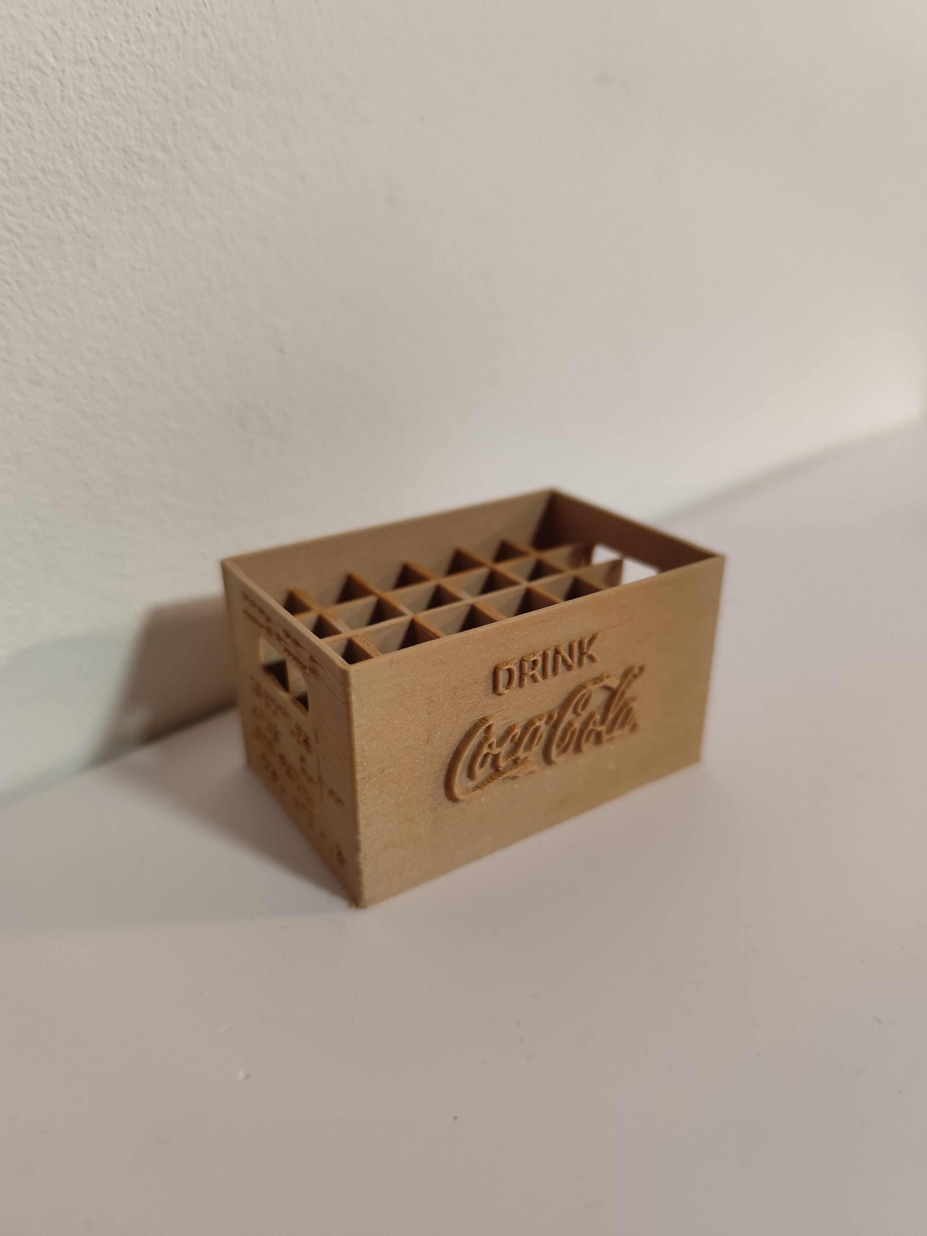 Caisse Coca retro 1:10